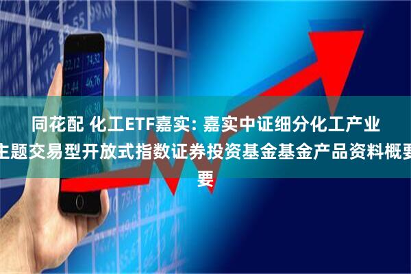 同花配 化工ETF嘉实: 嘉实中证细分化工产业主题交易型开放式指数证券投资基金基金产品资料概要